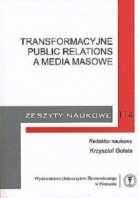 Transformacyjne public relations - okładka książki