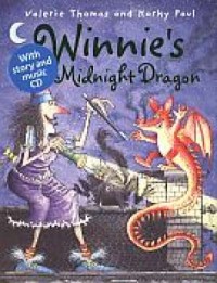 Winnie s Midnight Dragon (+ CD) - okładka książki
