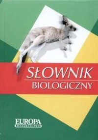 Słownik biologiczny - okładka książki