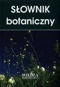 Słownik botaniczny - okładka książki