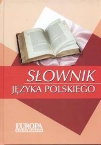 Słownik języka plskiego - okładka książki