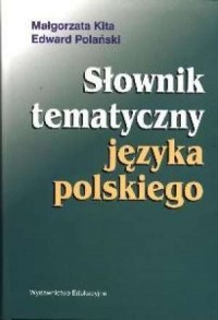 Słownik tematyczny języka polskiego - okładka książki