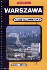 Warszawa. Atlas aglomeracji (skala - okładka książki