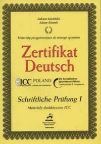 Zertifikat Deutsch schriftliche...1 - okładka podręcznika