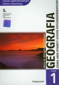 Geografia cz. 1. Zemia jako otwarty - okładka podręcznika