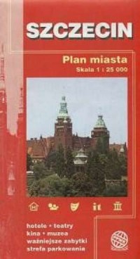 Szczecin. Plan miasta (1:25 000) - okładka książki