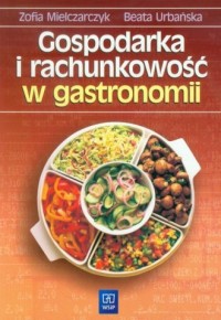 Gospodarka i rachunkowość w gastronomii - okładka podręcznika