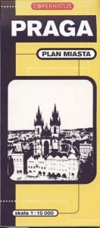 Praga. Plan miasta (skala 1:15 - okładka książki