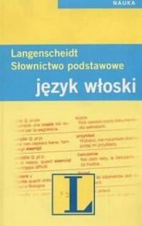 Słownictwo podstawowe. Język włoski - okładka podręcznika