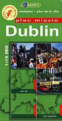 Dublin (plan miasta - skala 1:15 - okładka książki