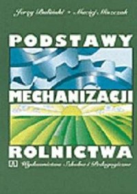 Podstawy mechanizacji rolnictwa - okładka podręcznika