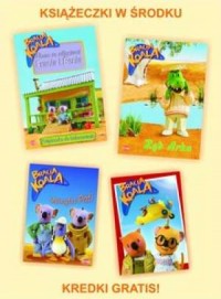 Bracia Koala (4 książeczek + kredki). - okładka książki