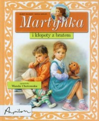 Martynka i kłopoty z bratem - okładka książki