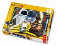 Na statku kosmicznym-Wall-E (puzzle - zdjęcie zabawki, gry