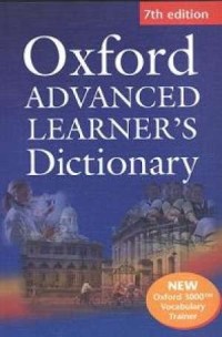 Oxford Advanced Learners Dictionary - okładka książki