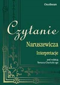 Czytanie Naruszewicza. Interpretacje - okładka książki