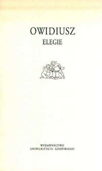 Elegie - okładka książki
