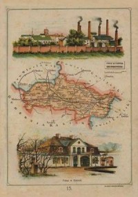 Powiat Kutnowski - mapa szczegółowa - zdjęcie reprintu, mapy