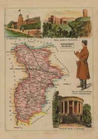 Powiat Nowo-Aleksandryjski - mapa - zdjęcie reprintu, mapy