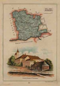 Powiat Płoński - mapa szczegółowa - zdjęcie reprintu, mapy