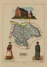 Powiat Przasnyski - mapa szczegółowa - zdjęcie reprintu, mapy