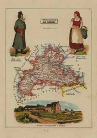 Powiat Sierpecki - mapa szczegółowa - zdjęcie reprintu, mapy