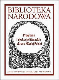 Programy i dyskusje literackie - okładka książki