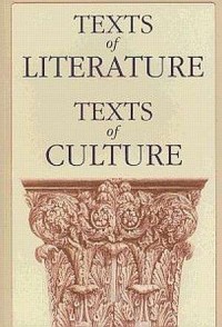 Texts of Literature. Texts of Culture - okładka książki