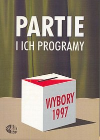 Wybory 1997. Partie i ich programy - okładka książki
