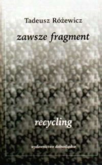 Zawsze fragment, recycling - okładka książki