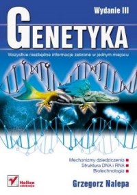 Genetyka. Wszystkie niezbędne informacje - okładka książki