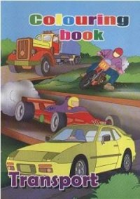 Książeczka do kolorowania - Transport - okładka książki