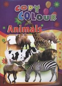 Książeczka do kolorowania - Zwierzęta - okładka książki