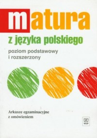 Matura z języka polskiego. Poziom - okładka podręcznika