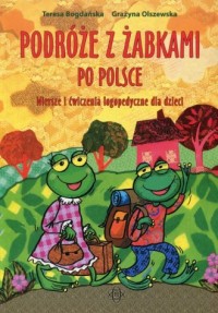 Podróże z żabkami po Polsce. Wiersze - okładka książki