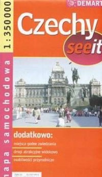 Czechy see it (mapa samochodowa - okładka książki