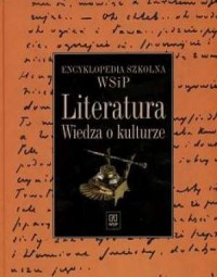 Encyklopedia szkolna WSiP. Literatura. - okładka książki