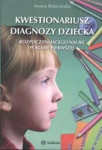 Kwestionariusz diagnozy dziecka - okładka podręcznika