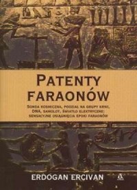 Patenty Faraonów - okładka książki