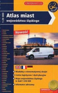 Województwo śląskie. Atlas miast - okładka książki
