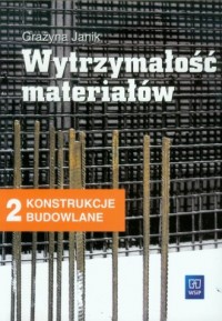 Wytrzymałość materiałów. Konstrukcje - okładka podręcznika