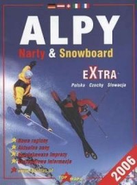 Alpy. Narty & Snowboard 2006 - okładka książki