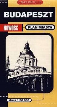 Budapeszt. Plan miasta (skala 1:30 - okładka książki