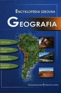 Geografia. Encyklopedia szkolna - okładka książki