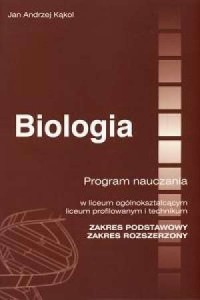 Program nauczania biologii - okładka książki