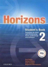Horizons 2. Student s Book PL - okładka podręcznika