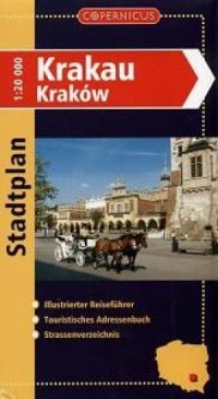 Krakau - Stadtplan (skala 1:20 - okładka książki