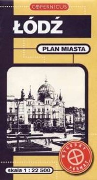 Łódź (plan miasta 1:22 500) - okładka książki