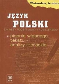 Maturalnie że zdasz. Język polski. - okładka podręcznika