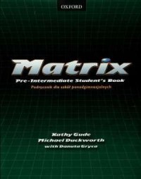 New Matura. Matrix. Pre-Intermediate - okładka książki